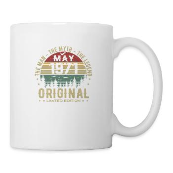 May 1971 54th Anniversary Gift May 1971 May 1971 - Mug - white - Right