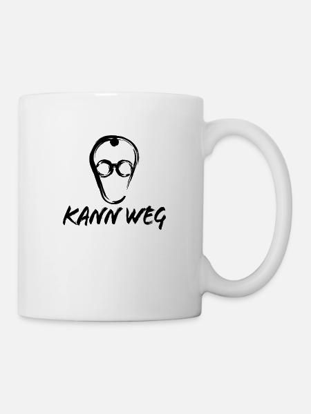 Merz - Kann weg - nein zu Merz - Kanzler - Tasse - Weiß