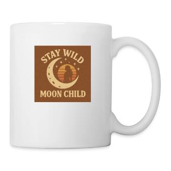 Stay wild - Moon child - Mug - white - Right