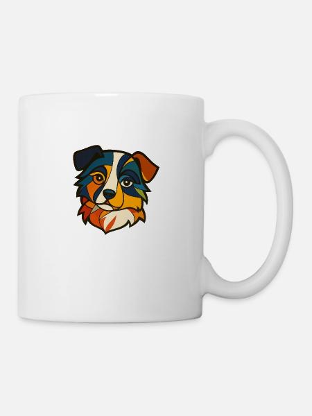 chien - Mug blanc - blanc