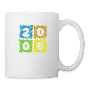 20e anniversaire Andy’s Patches 2005 - Mug blanc - blanc - Droite