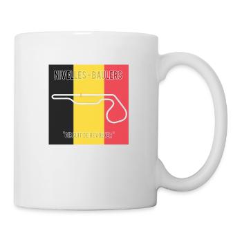 « Circuit de Revolver » - Mug blanc - blanc - Droite