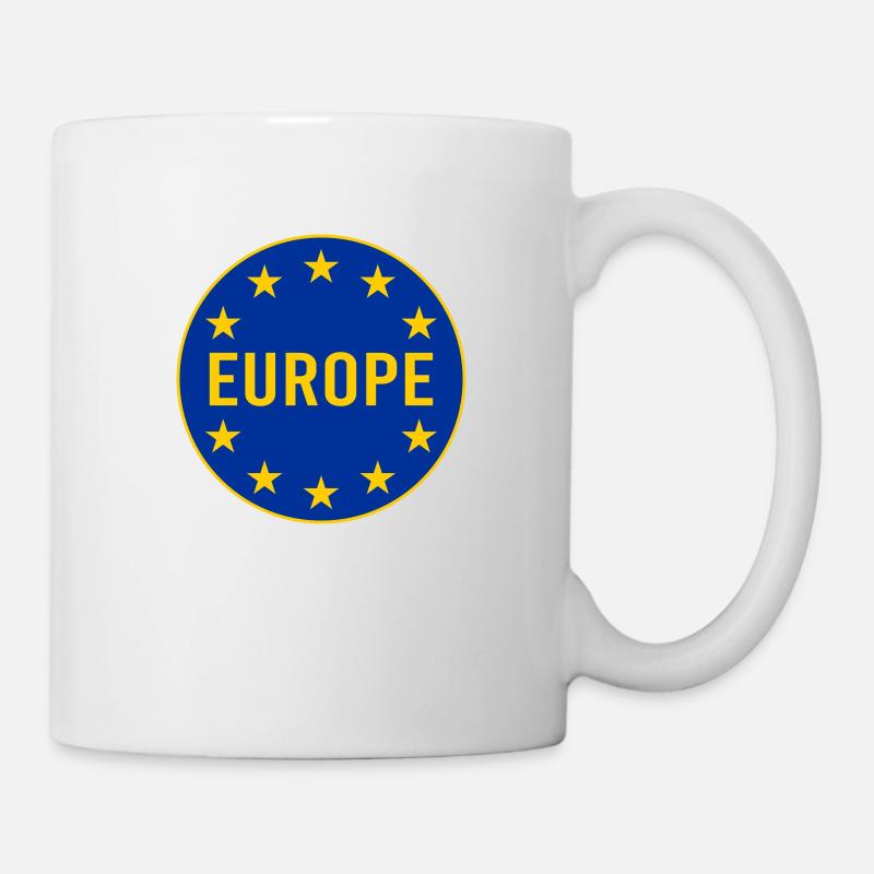 Europa - Tasse - Weiß
