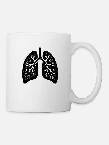 lunge - Tasse - Weiß
