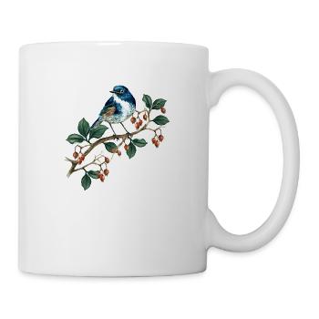 Colorful bird - Mug - white - Right