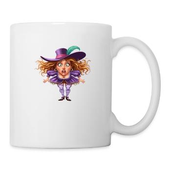 Erschrecke mich mit einem Hut - Tasse - Weiß - Rechts