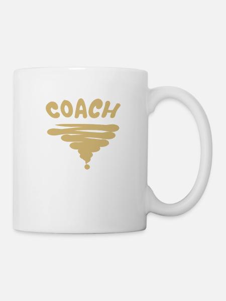 Beruf Coach - Tasse - Weiß
