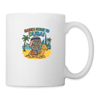 Dubaï - Mug blanc - blanc - Droite