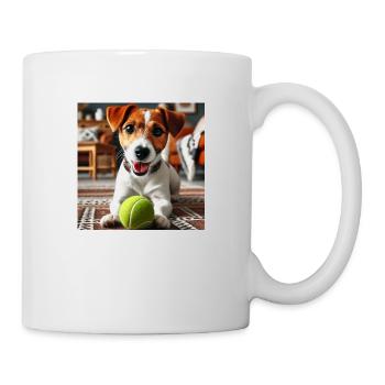 Luke joue le ballon pour changer - Mug blanc - blanc - Droite