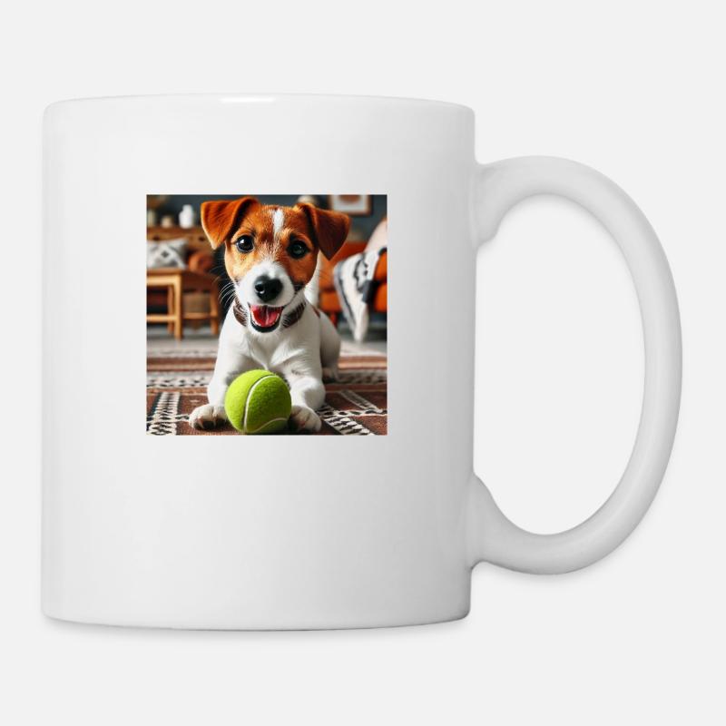 Luke plays ball for a change - Mug - white