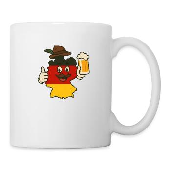 Deutschland - Tasse - Weiß - Rechts