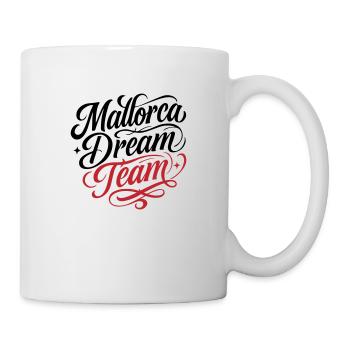 Équipe de rêve de Majorque - Mug blanc - blanc - Droite