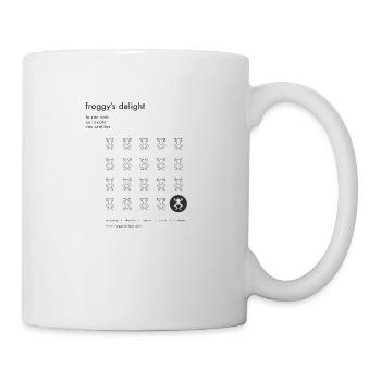 Froggy Matrice - Mug blanc - blanc - Droite