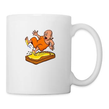 Butterbuddha - Achtsamkein mit Humor - Tasse - Weiß - Rechts