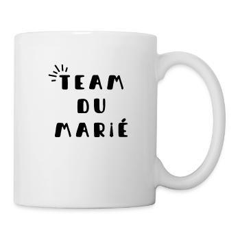 Team du marié - EVG - Mug blanc - blanc - Droite
