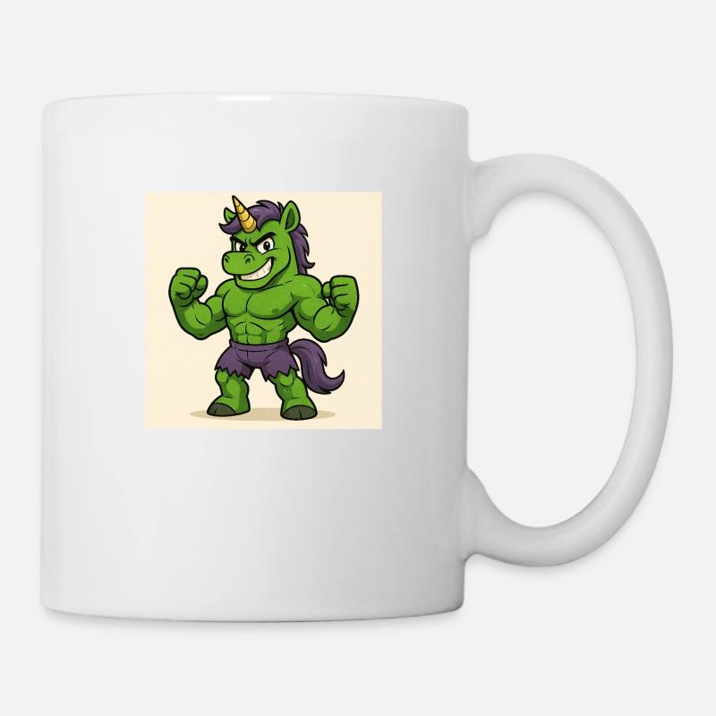 Hulkunicorne - Mug blanc - blanc