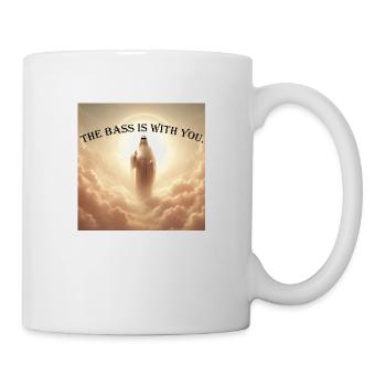The Bass Is With You - Tasse - Weiß - Rechts