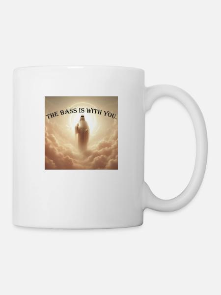 The Bass Is With You - Tasse - Weiß
