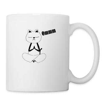 Nekochan Antonio Yoga - Tasse - Weiß - Rechts