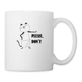 Nekochan Antonio Please, don't! - Mug - white - Right