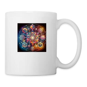 Geometrie sacred - Tasse - Weiß - Rechts