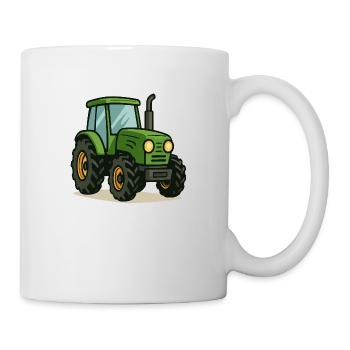 traktor - Tasse - Weiß - Rechts