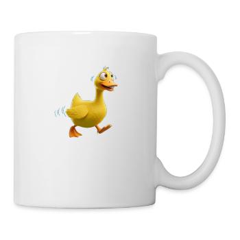 Golden Goose Mystery: Ein Märchen neu erzählt - Tasse - Weiß - Rechts