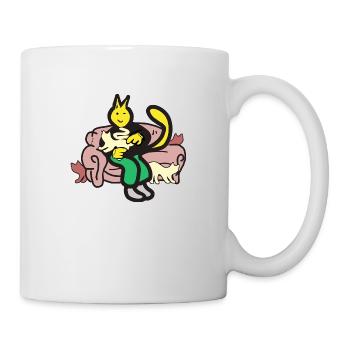 Cats person - Mug - white - Right