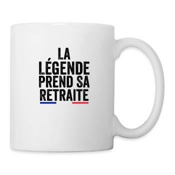 The legend retires - Mug - white - Right