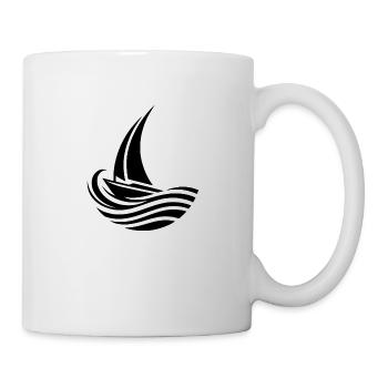 Sailing club feeling on the go - Mug - white - Right