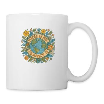 Il n’y a pas de planète b - Mug blanc - blanc - Droite