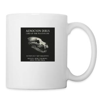 Direwolf - Aenocyon Dirus - Mug - white - Right