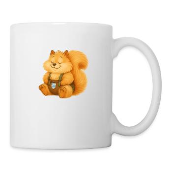 Woachkatzl - écureuil moelleux - Mug blanc - blanc - Droite