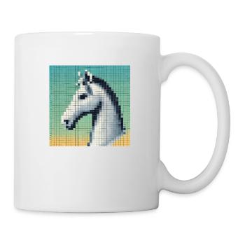 2024 Horse NFT Head Comic High Definition - Mug - white - Right