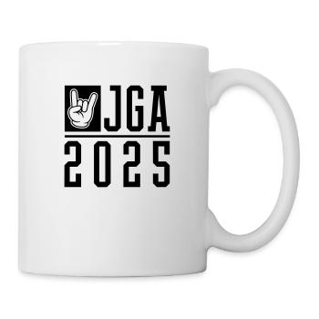 Jga 2025 Junggesellenabschied Party - Tasse - Weiß - Rechts