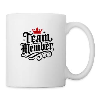Membre de l’équipe Krone - Mug blanc - blanc - Droite