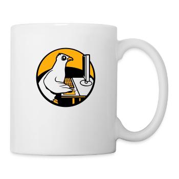 Pigeon Works Office Computer Keyboard Mouse Gamer - Mug - white - Right