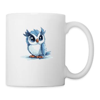 blue owl - Mug - white - Right
