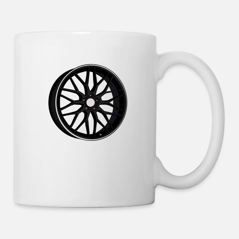 Felge - Tasse - Weiß