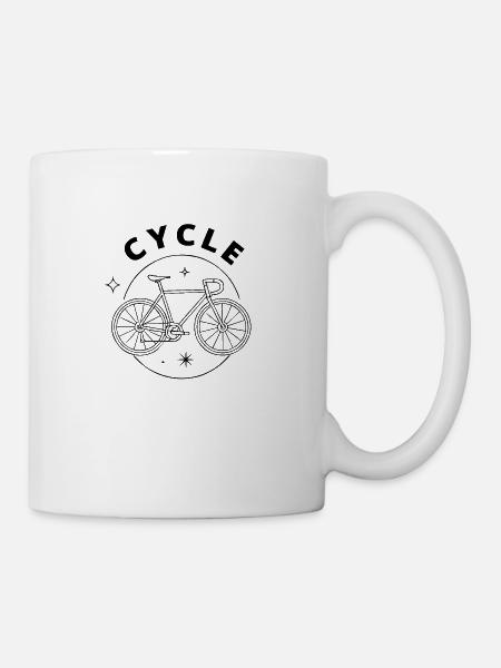 Vélo, Vélo - Mug blanc - blanc