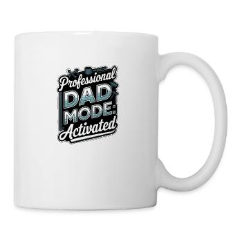 Professional Dad Mode: Activated - Mug - white - Right