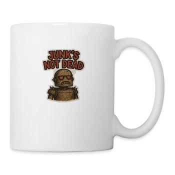 Junk's not dead - Rusty the Robot - Mug - white - Right
