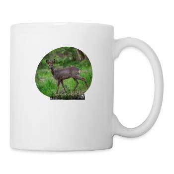 Rehbock - Tasse - Weiß - Rechts