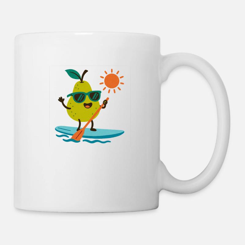 Sporty pear - Mug - white