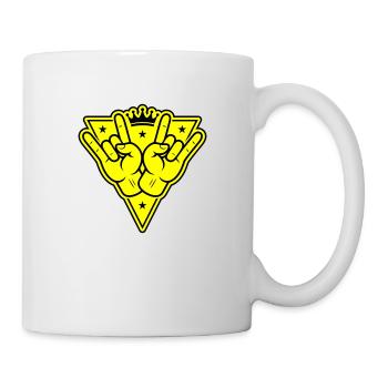 Hand Party Sign - Mug - white - Right