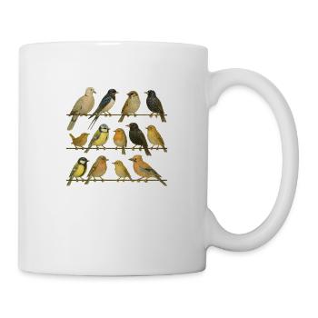 Bird Watcher Bird Lover - Mug - white - Right