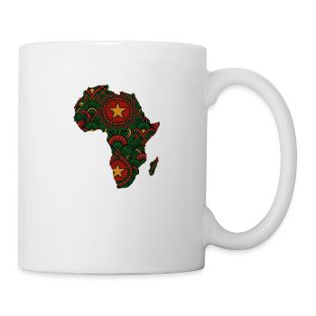 Afrika - Tasse - Weiß - Rechts