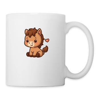 Little pony – playful & lovable - Mug - white - Right