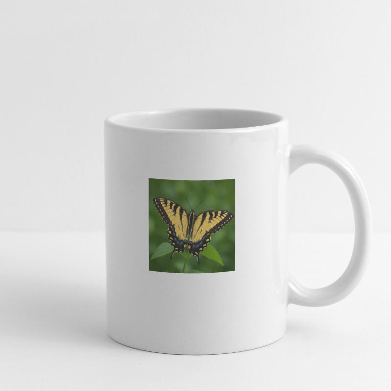 Machaon tigré de l’Est Mug blanc