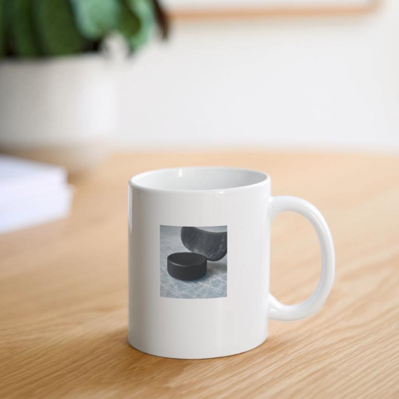 Eishockey - Schläger und Puck Tasse